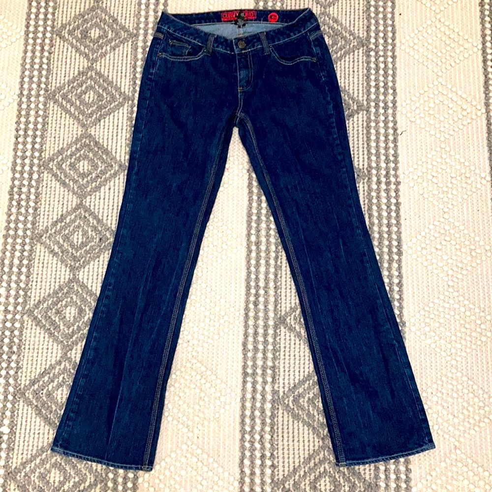 New York and Company curvy boots cut jeans size 6